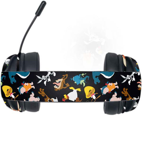 Looney Tunes Identity Pattern Razer Kraken X Skin